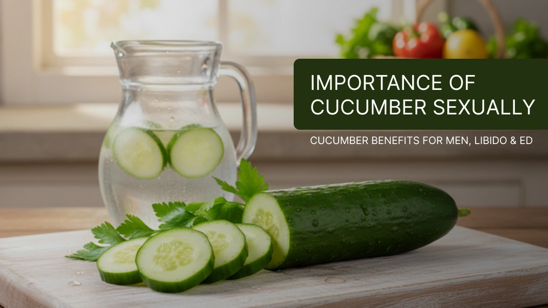 Importance of Cucumber Sexually: Cucumber Benefits for Men, Libido & ED