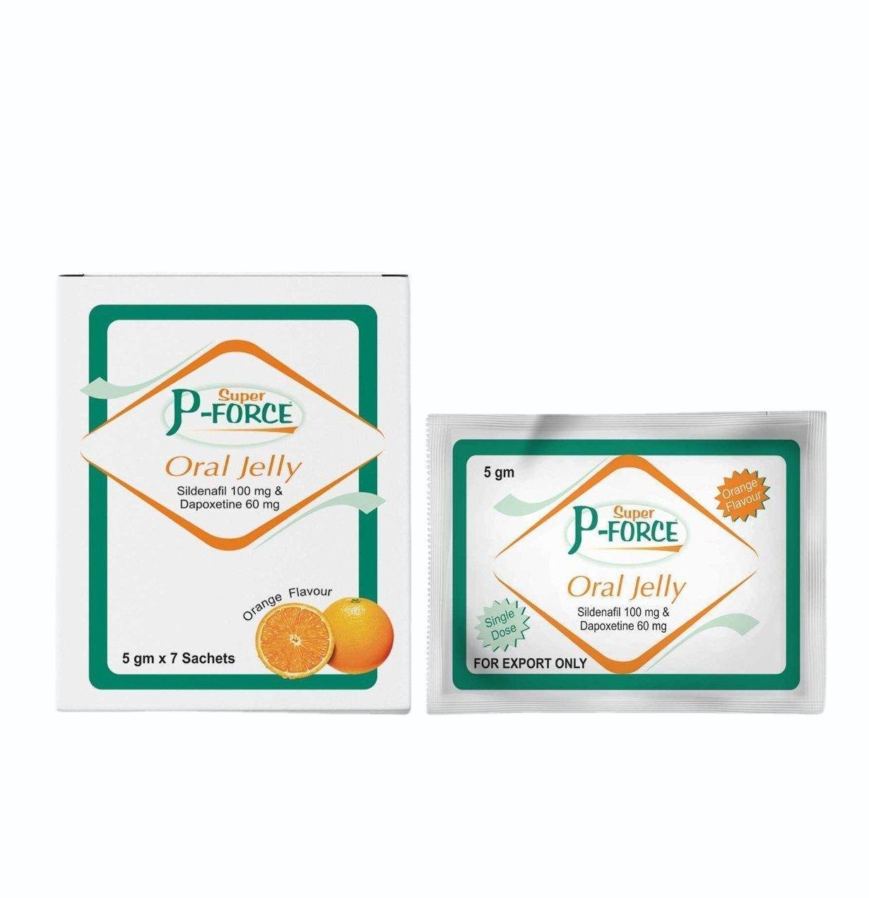 Super P Force Oral Jelly: Effective ED and PE Treatment