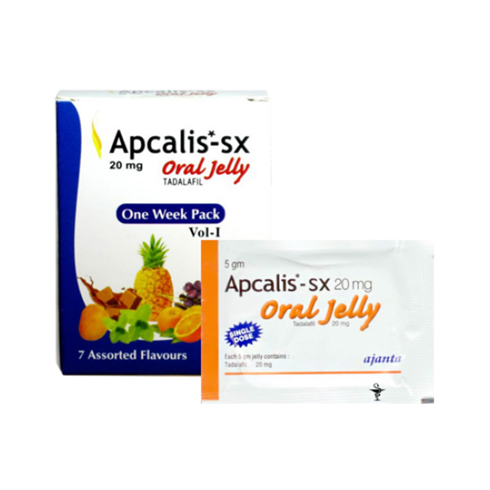 Apcalis SX Oral Jelly (Tadalafil 20mg)