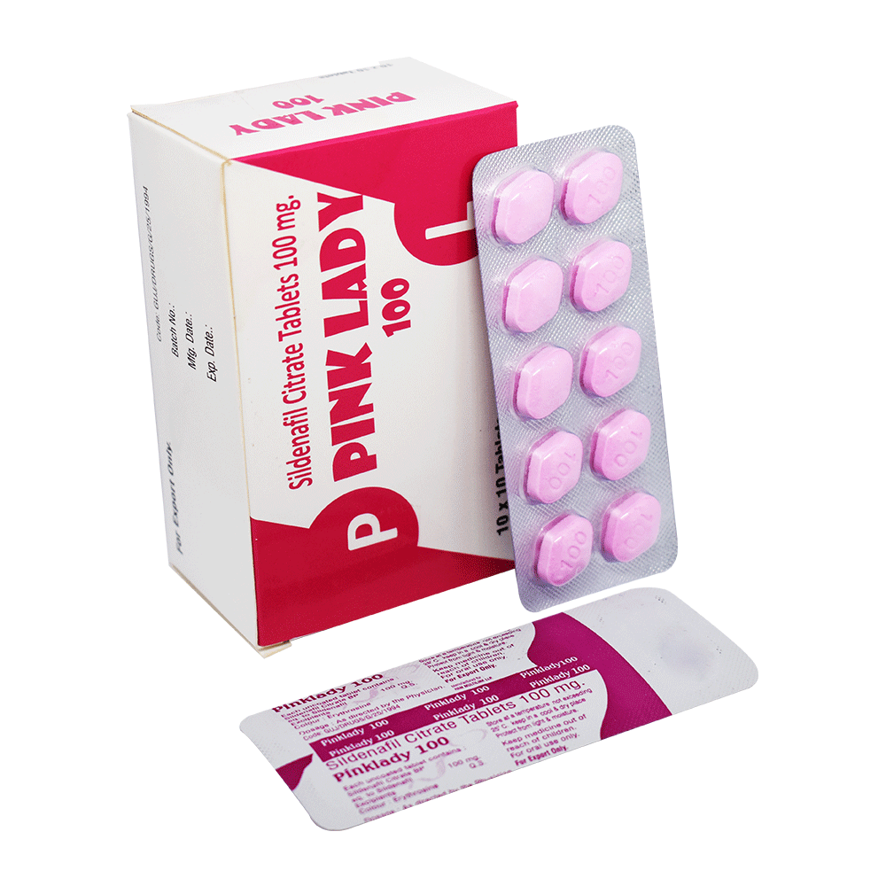 Pink Lady 100mg (Sildenafil 100) Tablets