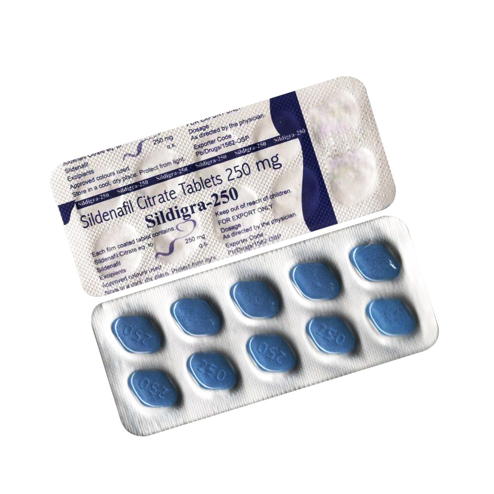 Sildigra 250mg (Sildenafil 250) Tablets