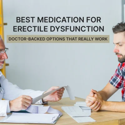 Best Medication for Erectile Dysfunction: Doctor-Backed Options That Really Work