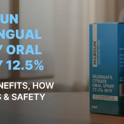 Maxgun Sublingual Spray Oral Spray 12.5% – Uses, Benefits, How It Works & Safety Guide